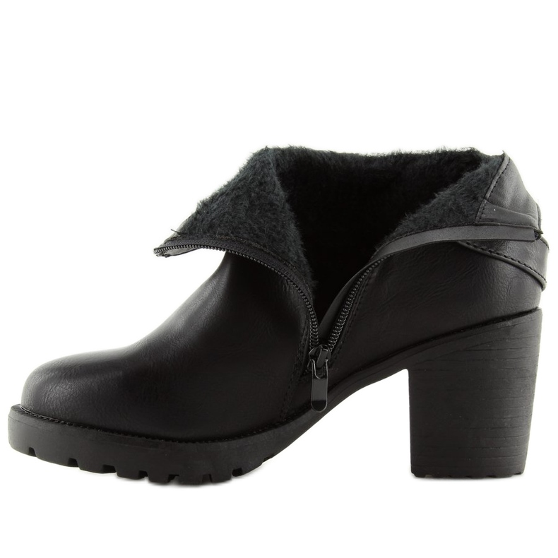 Black high-heeled boots S178 Black 1 Black high-heeled boots S178 Black 1