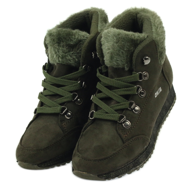 Sports comfortable boots BIG STAR 274665 green 3
