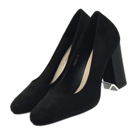 Sergio Leone Black suede pumps 200 3 Sergio Leone Black suede pumps 200 3
