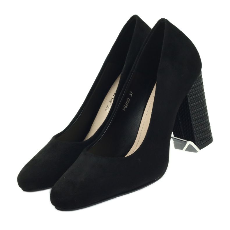 Sergio Leone Black suede pumps 200 3