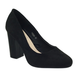 Sergio Leone Black suede pumps 200 1 Sergio Leone Black suede pumps 200 1