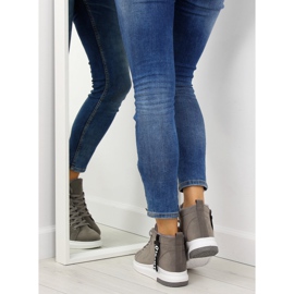 Gray insulated sneakers 2018-67 gray grey 2