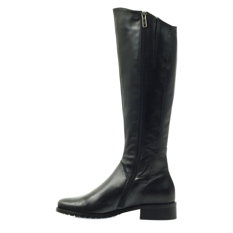 Black long boots Edeo 2206 2