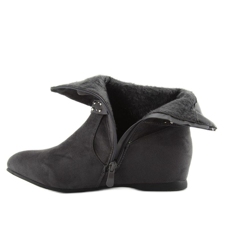 Sash belt with gray PE103 Gray studs grey 2