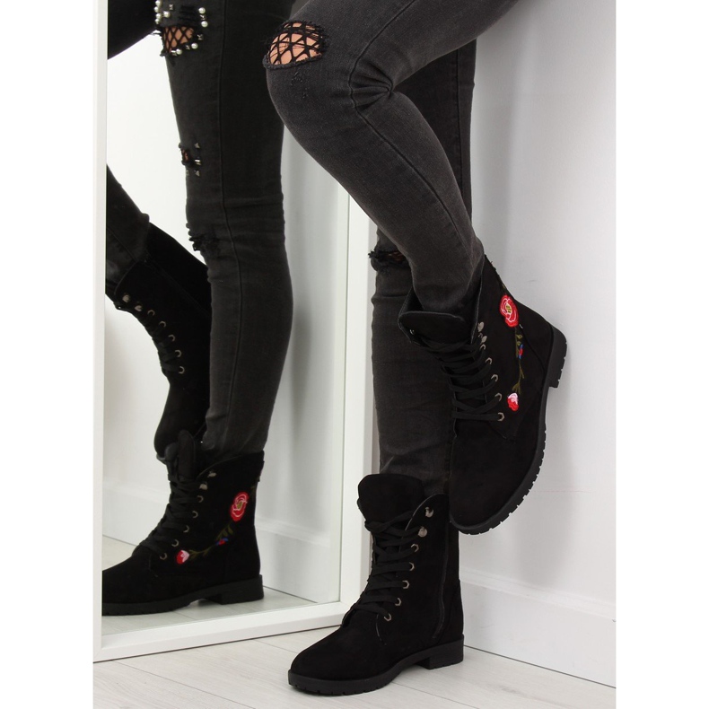 Black AB-9 Black workers with embroidery 1