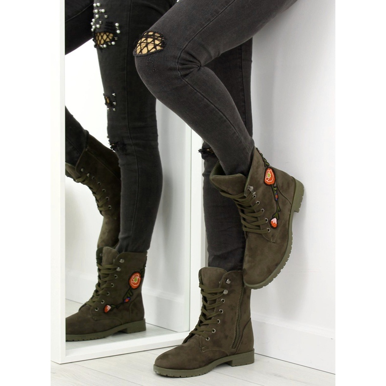 Workers with embroidery AB-9 Army Green 1