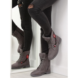 Workers with gray AB-9 Gray embroidery grey 1