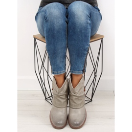 Gray Gray boots for women 640-PA Gray grey 1 Gray Gray boots for women 640-PA Gray grey 1