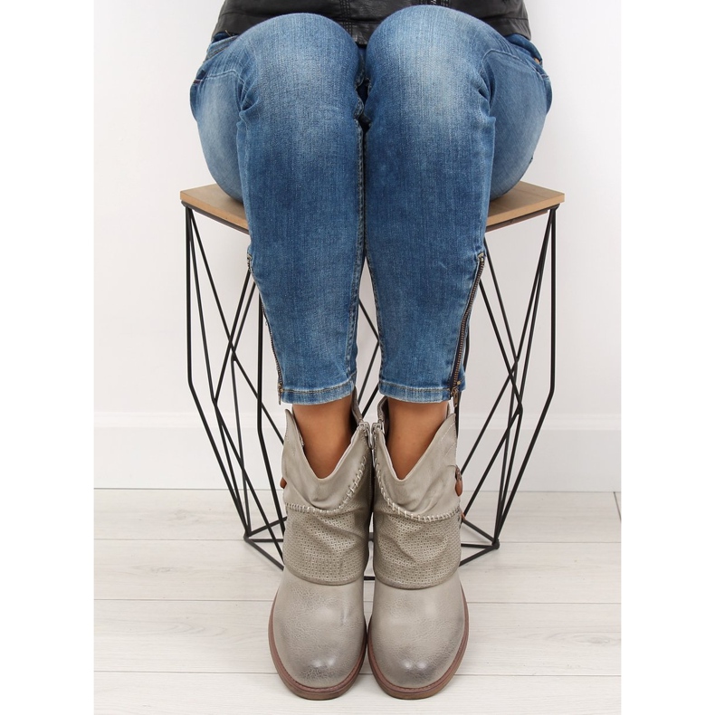 Gray Gray boots for women 640-PA Gray grey 1 Gray Gray boots for women 640-PA Gray grey 1