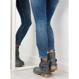 Blue women's blue boots 815-PA Blue 2