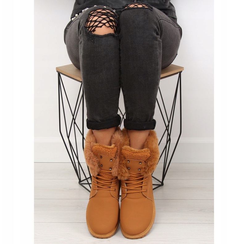 Timber boots camel BL137P Camel brown 2