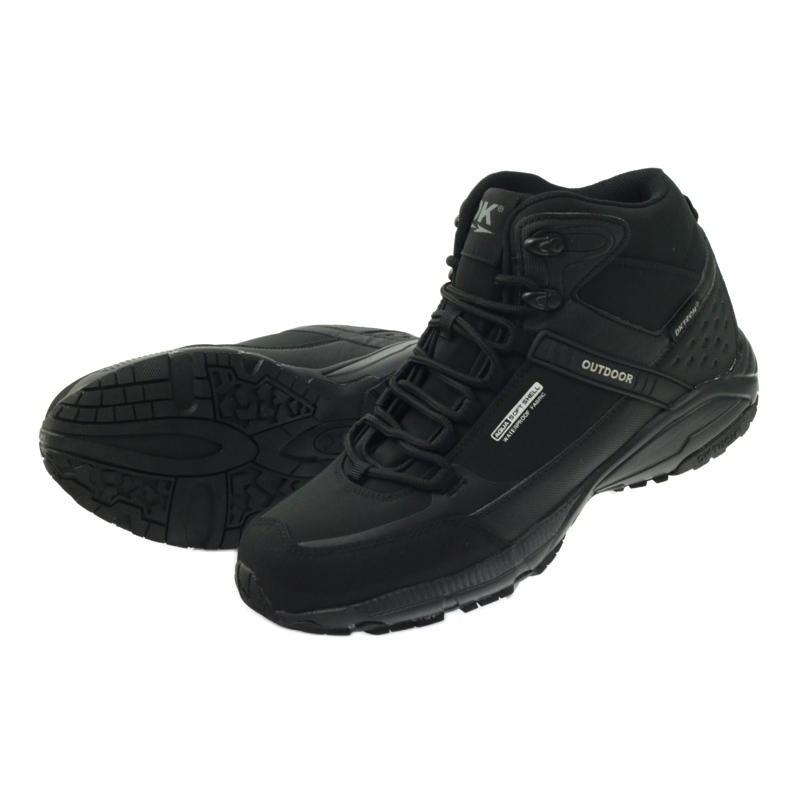 DK 1751 black softshell trekking shoes 4