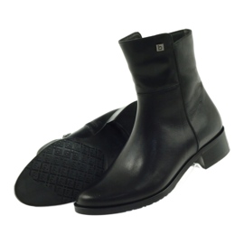 Black high boots Arka 7330 with a zipper 4