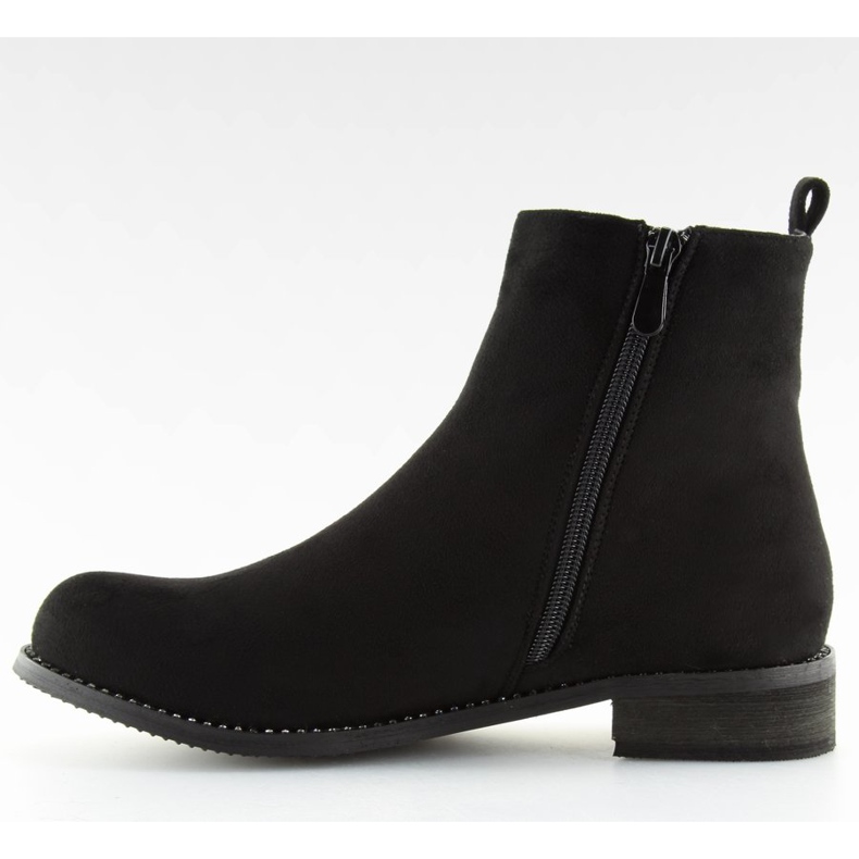 Black Chelsea boots for women NS025P Black 2 Black Chelsea boots for women NS025P Black 2