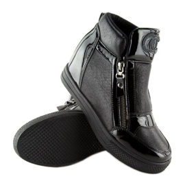 Black women's sneakers R24-6 Black 1 Black women's sneakers R24-6 Black 1