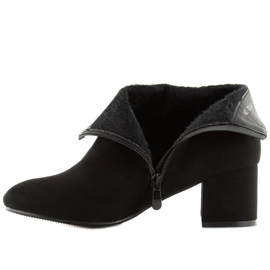 Black PE192 Black high heels 2