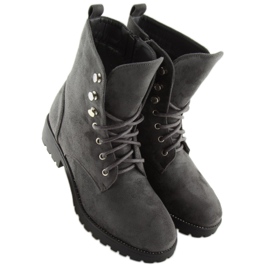 Gray suede workers NC698 Gray grey 1