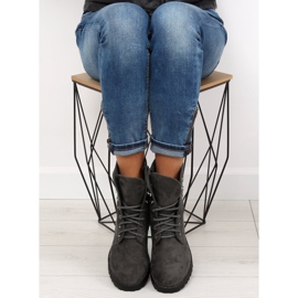 Gray suede workers NC698 Gray grey 2