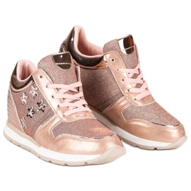 Pink sneakers sneakers 1