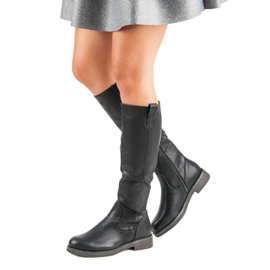 Super Me Casual women's boots black 1 Super Me Casual women's boots black 1