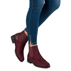 Seastar Burgundy Jodhpur boots red 2