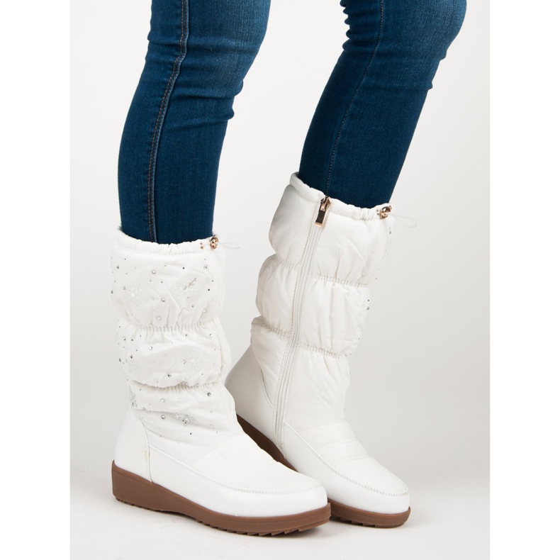 Seastar White snow boots 1