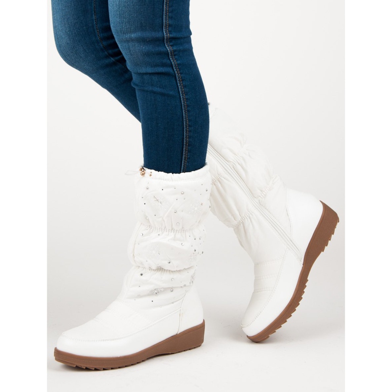 Seastar White snow boots 2