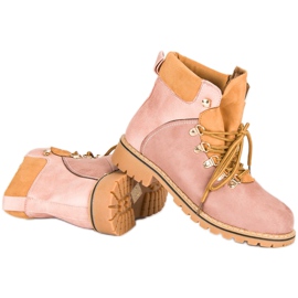 Women's pink hiking boots 2