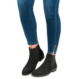 Groto Gogo Comfortable Jodhpur boots black 2 Groto Gogo Comfortable Jodhpur boots black 2