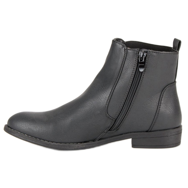 Groto Gogo Comfortable Booties Jodhpur boots black 1