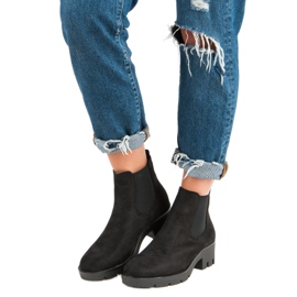 Seastar Suede Jodhpur boots black 1