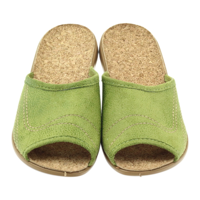 Befado women's shoes slippers 254D021 slippers green 3 Befado women's shoes slippers 254D021 slippers green 3