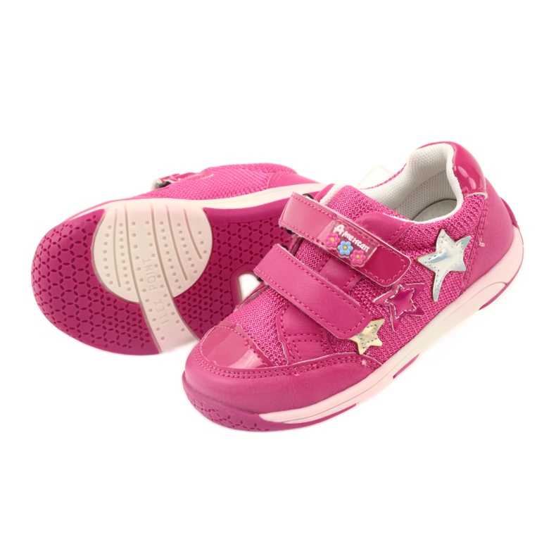 American Club American ADI sports shoes for children 6759 pink 4