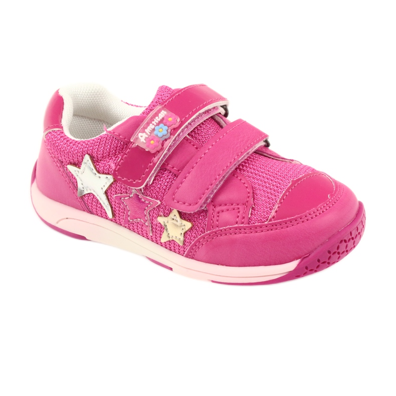 American Club American ADI sports shoes for children 6759 pink 1