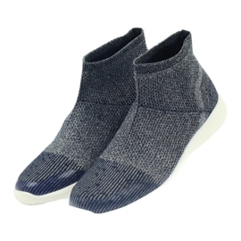 American Club Women's sports shoes 17044 navy blue/silver 3 American Club Women's sports shoes 17044 navy blue/silver 3