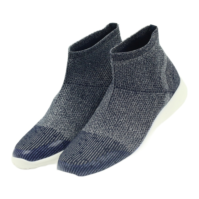 American Club Women's sports shoes 17044 navy blue/silver 3 American Club Women's sports shoes 17044 navy blue/silver 3