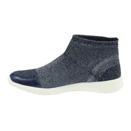 American Club Women's sports shoes 17044 navy blue/silver 2 American Club Women's sports shoes 17044 navy blue/silver 2