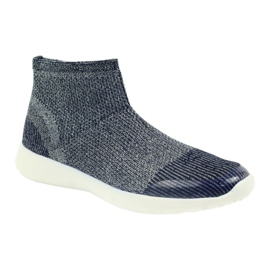 American Club Women's sports shoes 17044 navy blue/silver 1 American Club Women's sports shoes 17044 navy blue/silver 1