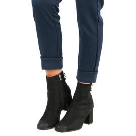 Stylish boots on the VINCEZA post black 1