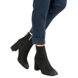 Stylish boots on the VINCEZA post black 2