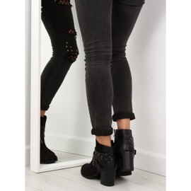 Boots on a stable heel black G-36 Black 2