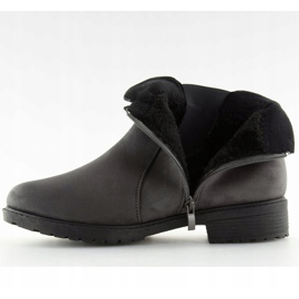 Gray Warm Jodhpur boots XY-528 Gray grey 2