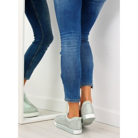 Mint women's sneakers X-9707 Green 1
