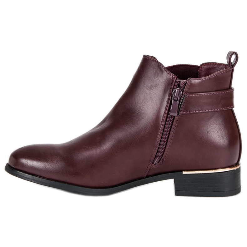 Anesia Paris Burgundy Chelsea boots red 1 Anesia Paris Burgundy Chelsea boots red 1