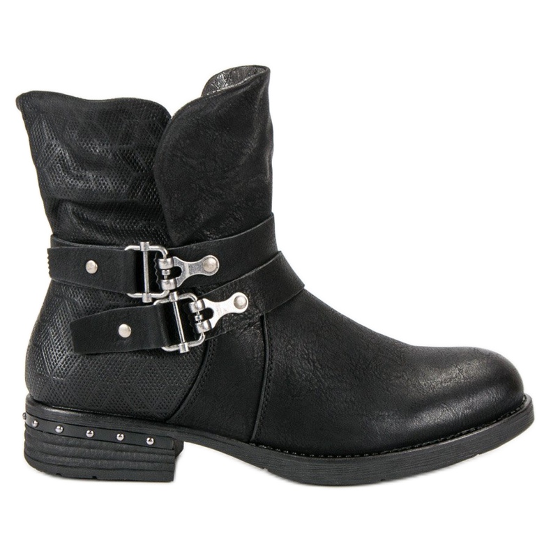 Forever Folie Black Workers Booties 1