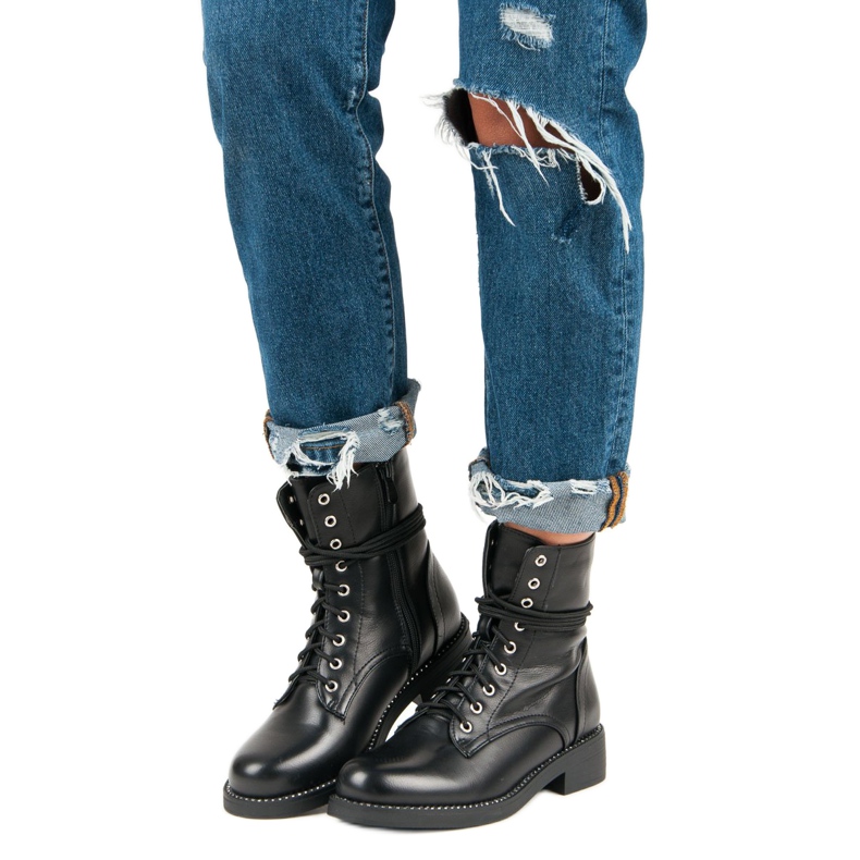 Super Me Black knotted bags 1