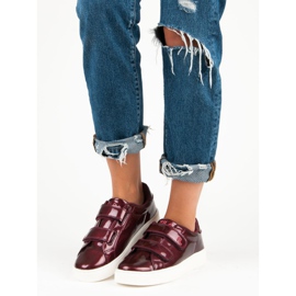 Fila Upstage Velcro Low Wmn red 1