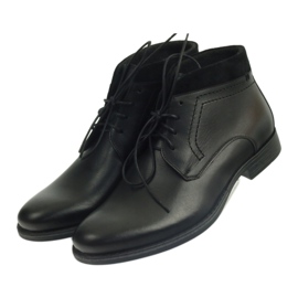 Black men's winter boots Pilpol 2194 3