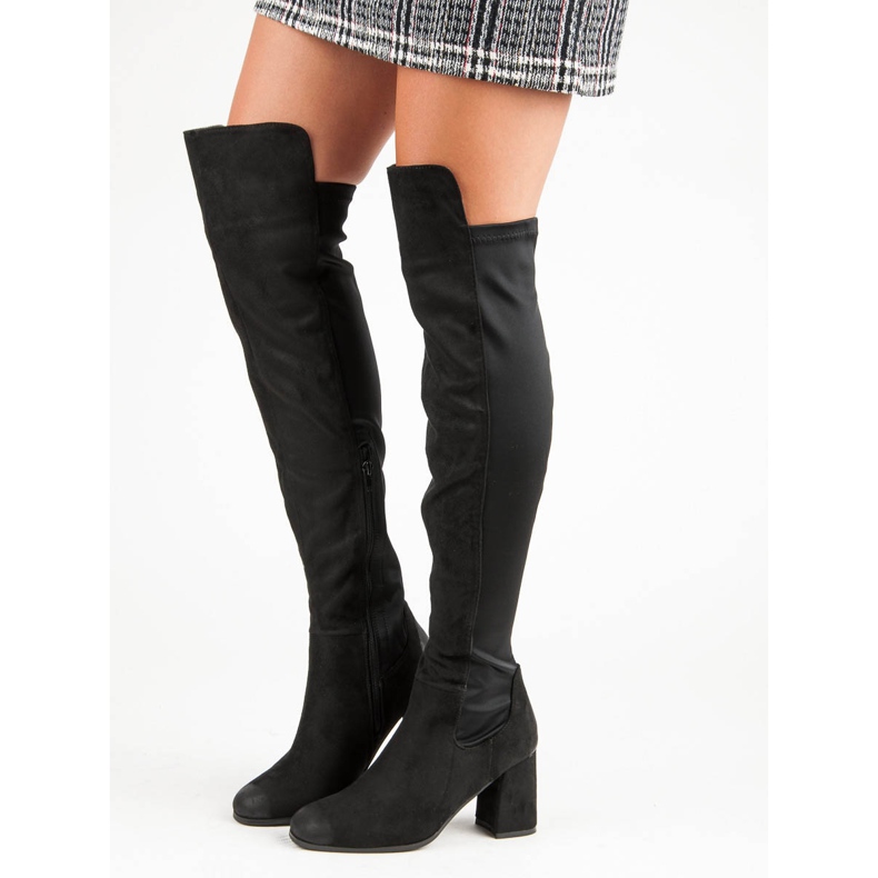 Black VINCEZA boots 2