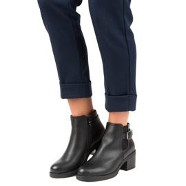 Anesia Paris Comfortable Chelsea boots black 1